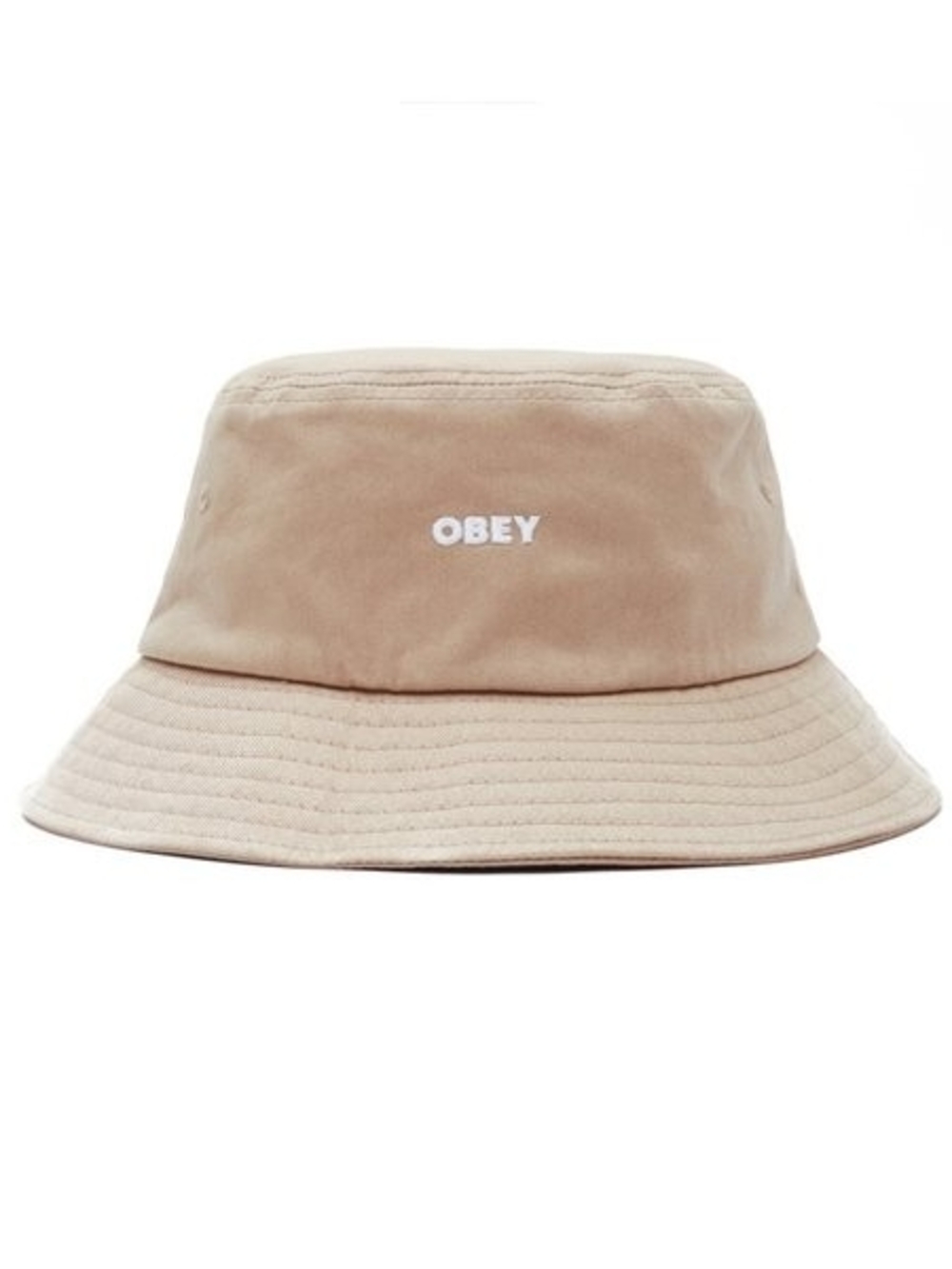Obey Sandstone Logo Bucket Hat